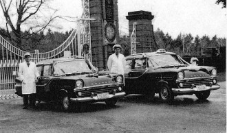 Blue Star taxis from the 60's